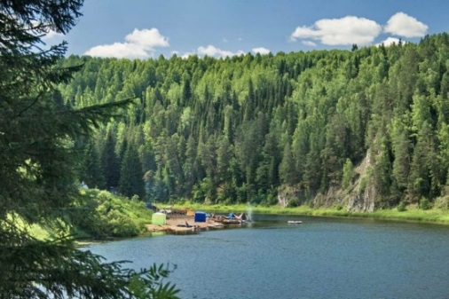 Река Чусовая - сплавы по рекам Урала с туристической компанией ЗЕНИТ zenit-tour.ru